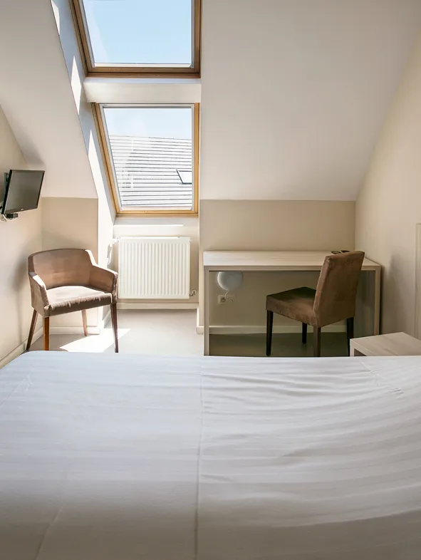 Une chambre de l’hôtel